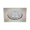Spot LED încastrat, pătrat 6 W, alb rece, culoare nichel - Saliceto Eglo 98308