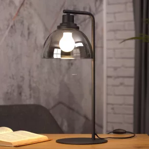   Lampă de birou neagră, 50 cm - Beleser Eglo 98386, cu 1 soclu E27