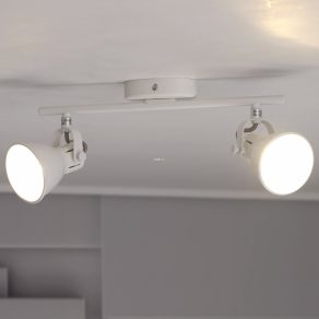 Spot de tavan cu două socluri, alb - Seras Eglo 98394