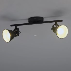 Lampă spot cu două socluri, alb-negru - Seras Eglo 98398