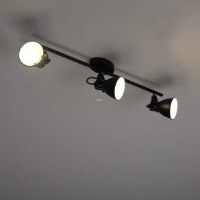 Lampă spot cu trei socluri, negru - Seras Eglo 98399