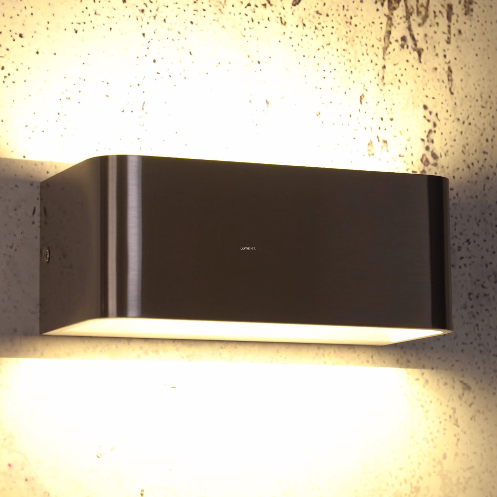 Lampa LED de perete 10 W, alb cald, culoare nichefăuriu - Sania Eglo 98425