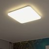 Lampă LED pătrată pentru tavan 49,5 W, alb cald, culoare albă - Frania Eglo 98447