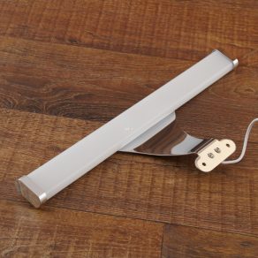   Lampă LED pentru oglinda din baie, 6 W, alb cald, 14 cm, culoare crom-alb - Vinchio Eglo 98501