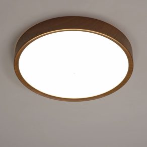   Lampă LED de tavan 36 W, alb cald, culoare alb lemn - Musurita Eglo 98602