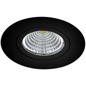   Spot LED încastrat cu intensitate reglabilă 6 W, alb cald, negru - Saliceto Eglo 98609
