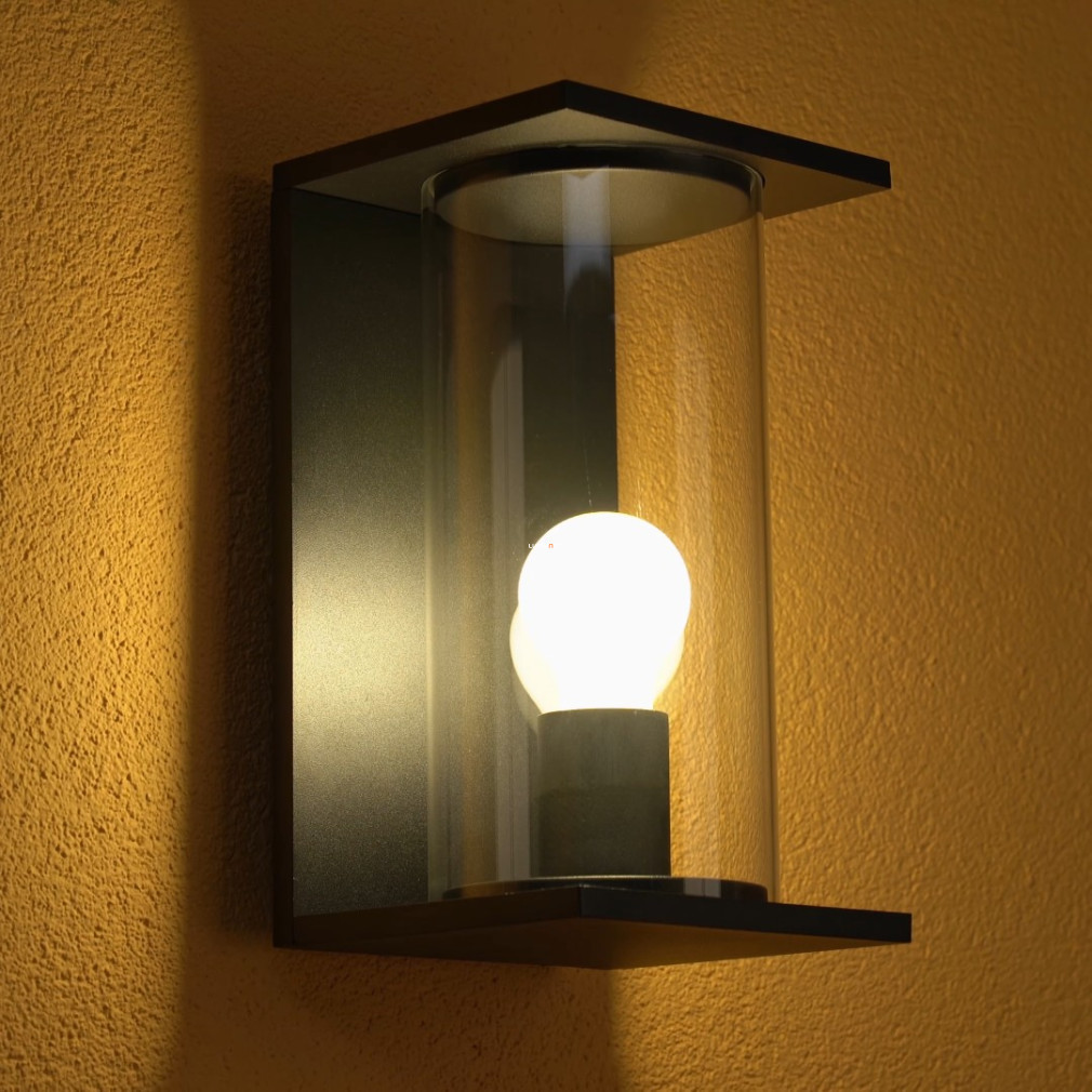 Lampa de perete pentru exterior, negru - Cascinetta Eglo 98713