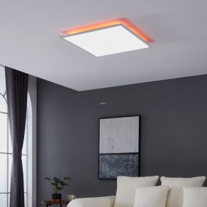   Panou LED pentru tavan cu telecomandă - Salobrena-B-RGBW Eglo 98766