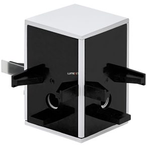   Cub de conectare pentru sistem de iluminat feroviar, alb-negru - Tp Cube Eglo 98802