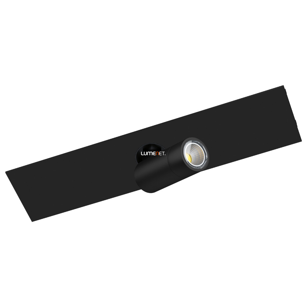 Spot LED montat pe șină 1x8,5 W, alb cald, negru (Spotlight)