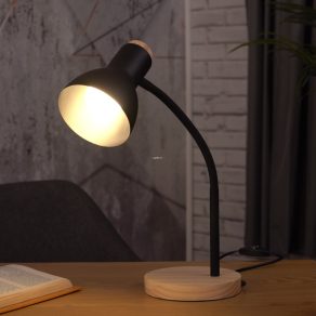  Lampă de birou, neagră, 49 cm - Veradal Eglo 98831, cu soclu 1xE27