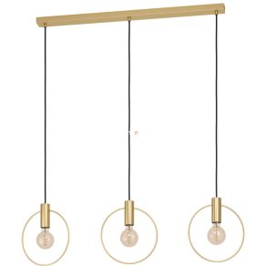  Lampă suspendată cu trei socluri, alamă - Manizales Eglo 98835