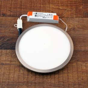   Panou LED încastrat 22 W, alb cald, culoare alb-nikel - Fueva Eglo 98866