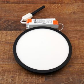   Panou LED încastrat 22 W, alb cald, alb și negru - Fueva Eglo 98867