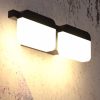Lampă LED de perete 2x4,5 W, alb cald, negru - Ervidel Eglo 98877