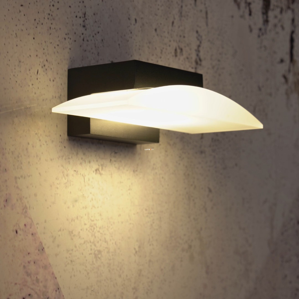Lampa de perete LED 5,6 W, alb cald, negru-alb - Metrass Eglo 98888