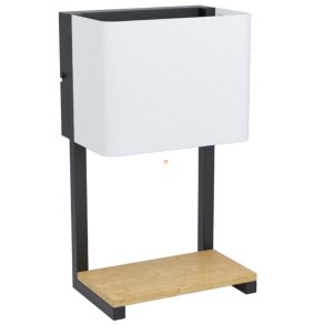   Lampă LED de perete 5,4 W, alb cald, culoare negru-lemn-alb - Galdakao Eglo 99126