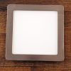 Spot LED încastrat, pătrat, 10,5 W, alb rece, culoare alb-nichel - Fueva Eglo 99184