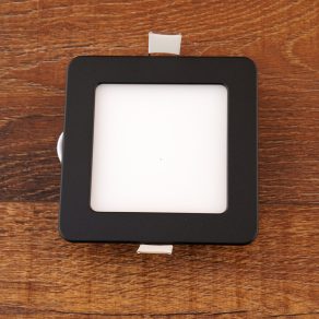   Spot LED încastrat, pătrat, 5,5 W, alb rece, alb și negru - Fueva Eglo 99187