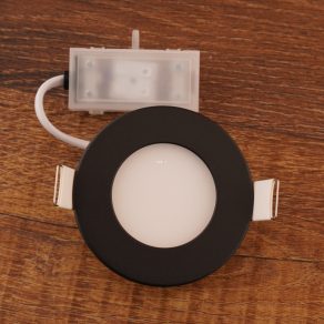   Spot LED încastrat 2,7 W, alb cald, 8,6 cm, alb și negru - Fueva Eglo 99211