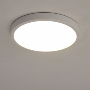  Lampă LED de tavan 20 W, alb cald, culoare albă - Fueva Eglo 99217