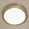 Lampă LED pentru tavan, rotundă, 10,5 W, alb cald, culoare alb-nichel - Fueva Eglo 99218