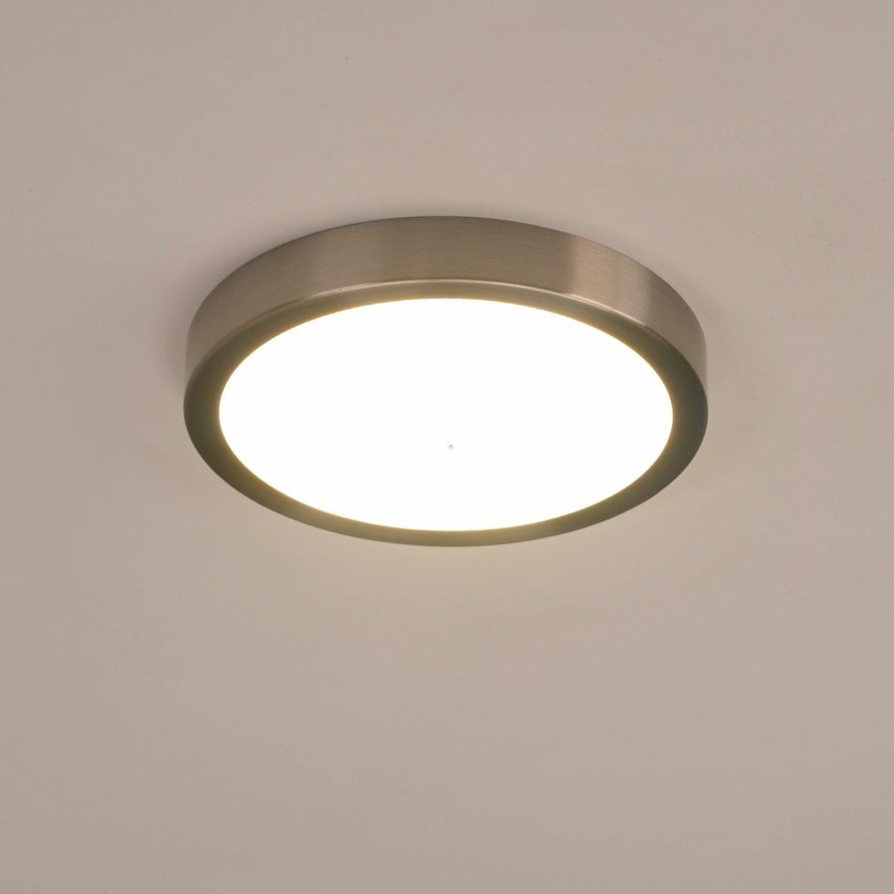 Lampa LED de tavan 16,5 W, alb cald, culoare nichef-alb - Fueva Eglo 99219