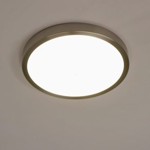   Lampă LED de tavan 20 W, alb cald, culoare alb-nichel - Fueva Eglo 99221