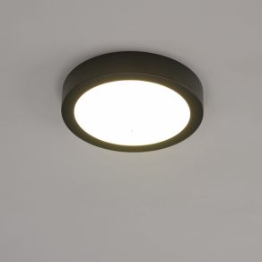   Lampă LED pentru tavan, rotundă, 10,5 W, alb cald, alb și negru - Fueva Eglo 99222