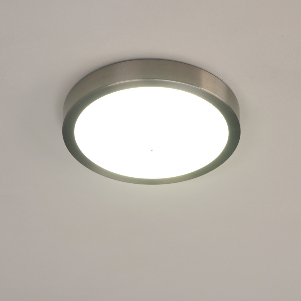 Lampa LED de tavan 16,5 W, alb rece, 21 cm, culoare nichef-alb - Fueva Eglo 99229