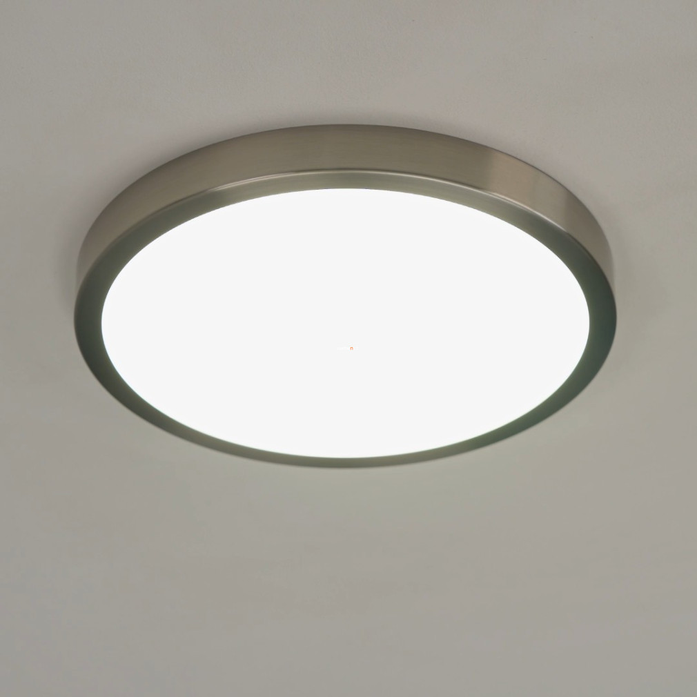 Lampă LED de tavan 20 W, alb rece, culoare nichel-alb - Fueva Eglo 99232
