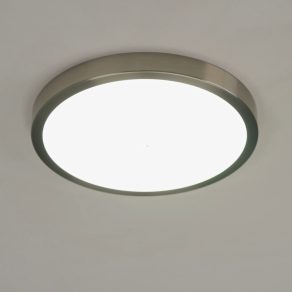   Lampă LED de tavan 20 W, alb rece, culoare alb-nikel - Fueva Eglo 99232