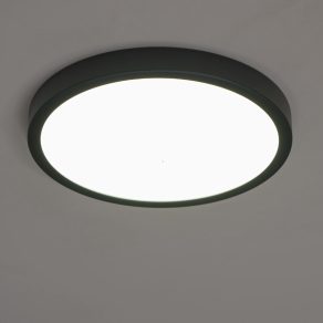   Lampă LED de tavan 20 W, alb rece, alb și negru - Fueva Eglo 99235