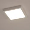 Lampă LED de tavan, pătrată, 16,5 W, alb cald, culoare albă - Fueva Eglo 99237