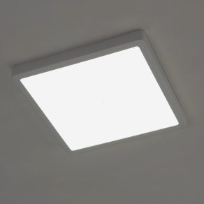   Lampă LED de tavan, pătrată, 20 W, alb rece, culoare albă - Fueva Eglo 99248