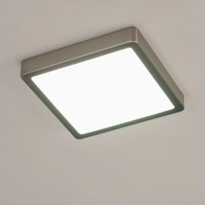   Lampă LED de tavan 16,5 W, alb rece, culoare alb-nichel - Fueva Eglo 99253