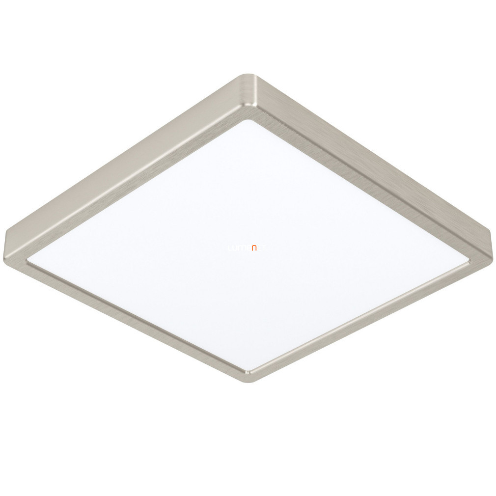 Lampă LED de tavan, unghiulară, 20 W, alb rece, culoare nichel-alb - Fueva Eglo 99254