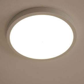   Lampă LED de tavan cu comutator 20 W, alb cald, culoare albă - Fueva Eglo 99259