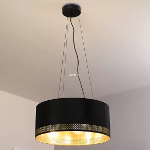  Lampă suspendată cu bordură decorativă aurie - Esteperra Eglo 99274