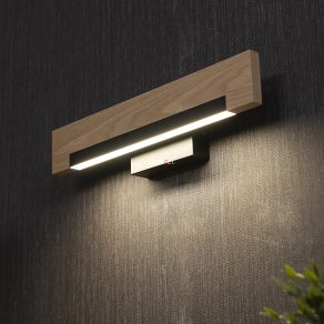 Lampă LED montată pe perete, lemn - Camacho Eglo 99294