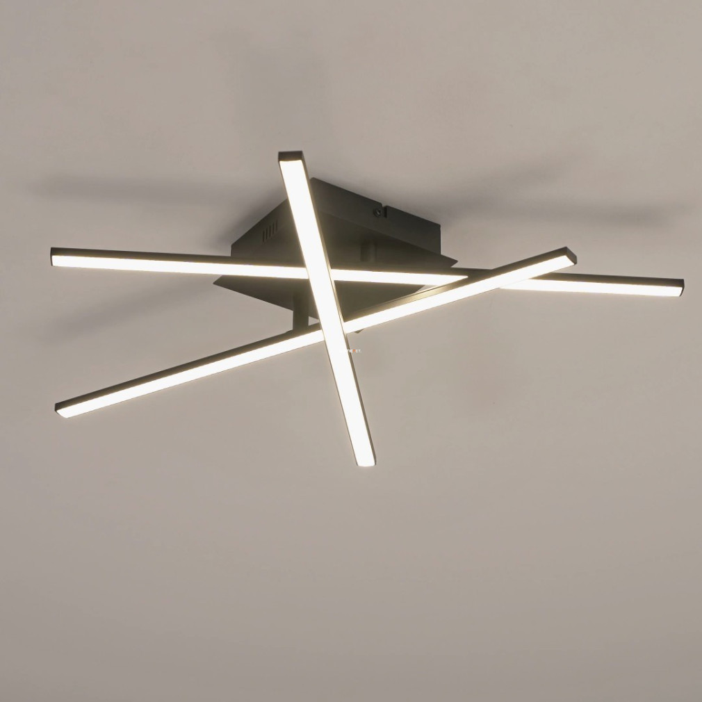 Lampa LED de tavan 10,5 W, alb cald, negru-alb - Lasana Eglo 99315