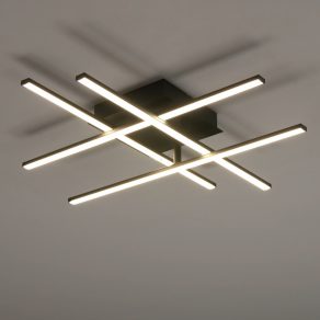   Lampă LED de tavan 21 W, alb cald, alb și negru - Lasana Eglo 99316