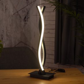   Lampa LED de masă ondulată 46 cm - Lasana 3 Eglo 99318, 3000 K, 1280 lm, 10 W