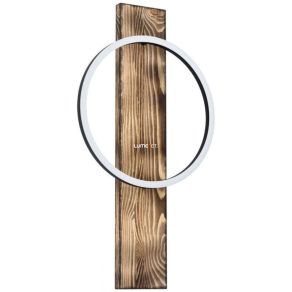   Lampă LED de perete 12 W, alb cald, culoare lemn rustic - Boyal Eglo 99353