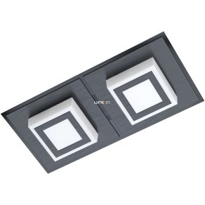   Lampă LED de tavan 2X3,3 W, alb cald, negru-opal - Masiano Eglo 99362