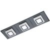 Lampă LED de tavan 3X3,3 W, alb cald, negru-opal - Masiano Eglo 99363