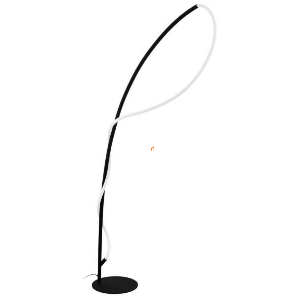 Lampa de podea cu LED și comutator de picior, 120 cm, negru-alb - Egidonella Eglo 99384, 3000 K, 2750 lm, 20,5 W