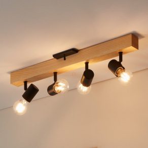   Lampă spot naturală - Townshend 3 Eglo 99481, cu soclu 4xE27, 220-240 V, IP20