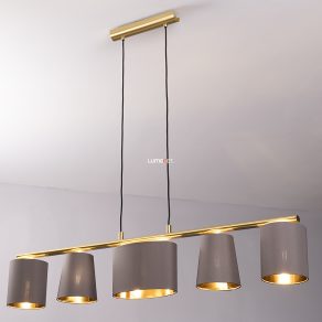   Diverse lămpi suspendate tip umbrelă, culoare gri alamă - Almeida 2 Eglo 99487