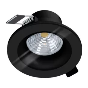   Spot LED încastrat cu intensitate reglabilă 6 W, alb rece, negru - Salabate Eglo 99494